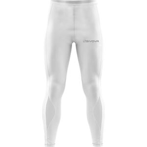 Givova - Legging - Technische Stof - Zwart - Reflecterende Elementen