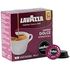 Lavazza Dolce gebrande koffie, 36 capsules 288 g, verpakking van 1 (1 x 288 g)