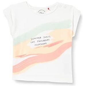 s.Oliver Junior baby-meisjes 405.10.205.12.130.2114093 T-shirt voor kleine kinderen, 0100, 80