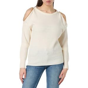 nolie Gebreide damestrui, wit, M/L