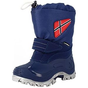 Spirale - Kindersneeuwlaarzen - Blauw - Waterdicht - Antislip Rubberen Zool