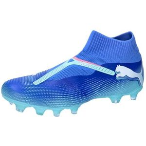 PUMA Unisex's Future 7 Match+Ll Fg/Ag voetbalschoen, Bluemazing PUMA Witte Elektrische Pepermunt, 42 EU