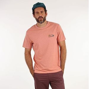 OXBOW P1TEZAKO Siena Graphic T-shirt met korte mouwen, L, roze