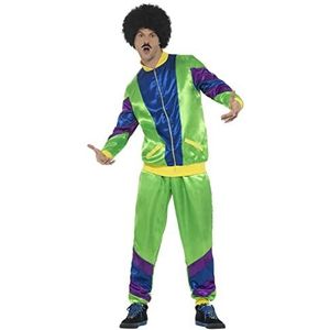 80s Height of Fashion Shell Suit Costume, Male (XL)