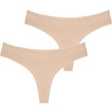 Triumph Feel of Modal String 2P Skin, nude, XS