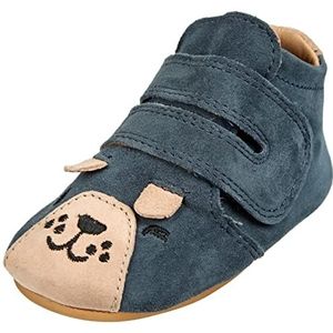 Superfit Papageno sneakers voor jongens, Blauw beige 8000, 23 EU