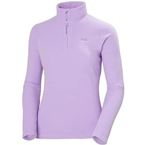 Helly Hansen Dames W Daybreaker 1/2 Zip Fleece, Heather, XS