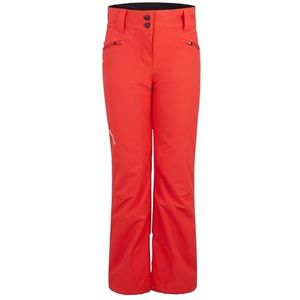 Ziener Alin Skibroek/sneeuwbroek voor kinderen, ademend, waterdicht, PFC-vrij, fiery red, maat 152