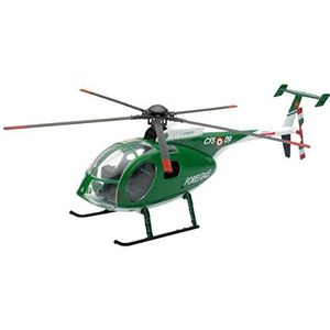 NewRay S.R.L- vliegtuig 1:32 Newr Forestal Nh500 25323, meerkleurig, 846061