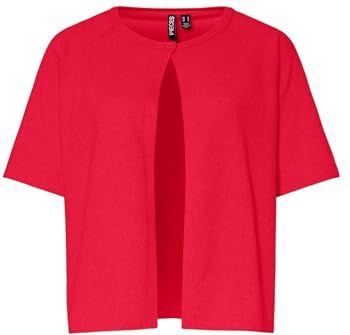 Pcbree - Gebreid Vest - Ronde Hals - Lange Mouwen - Regular Fit