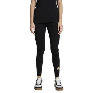PUMA - Metallic Legging - Zilver - Elastisch - Nauwsluitende Pasvorm