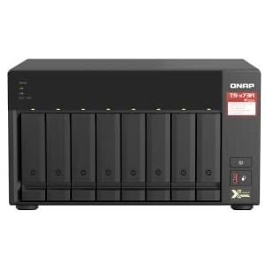 QNAP TS-873A-8G 8 Bay High-Performance NAS met 2 x 2.5GbE-poorten en twee PCIe Gen3-sleuven