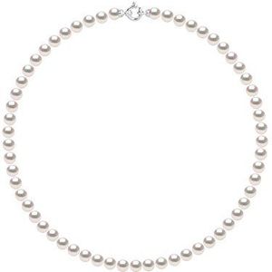 Pearls & Colors 18-k-(750) Wit goud Ronde