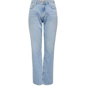 ONLY Jeansbroek voor dames, blauw (light blue denim), 27W x 32L