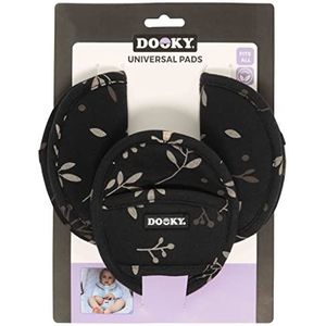 Dooky Universele maandverband Romantic Leaves Black