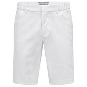 BOSS Heren S_Liem Shorts, White100, 58 NL