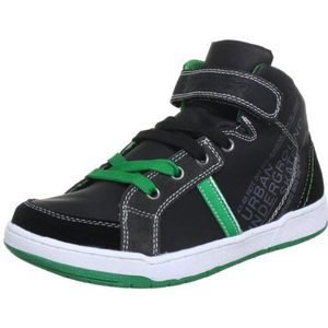 s.Oliver Casual 5-5-45100-20 jongenssneakers, Schwarz Black Neon 56, 38 EU