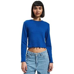 ONLY Dames Onlkitty L/S Top Cropped JRS Noos shirt met lange mouwen, surf The Web, M