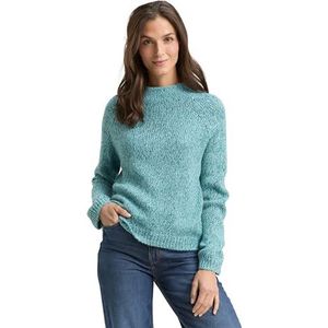 TOM TAILOR Damestrui, 39238 - Teal White Mouline, XXL