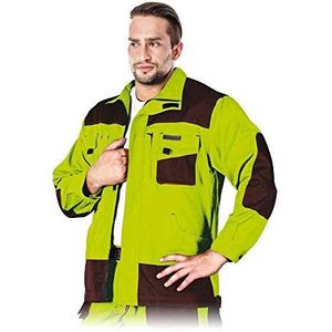 Leber&Hollman LH-FMN-J_LBRXL vormen beschermende blouse, limoen-bruin, XL maat