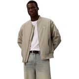 Calvin Klein Heren LS JEANS HERO BOMBER LV04RC526G jassen, KHAKI (Forest Fog), XS, Kaki (Forest Fog), XS
