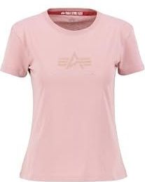 Alpha Industries - Femme Crystal T - T-shirt - Silver Pink - Katoen