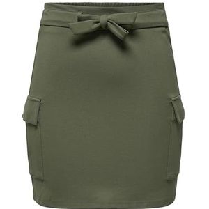 POPTRASH - Rok - Effen - Viscose - Kort/mini