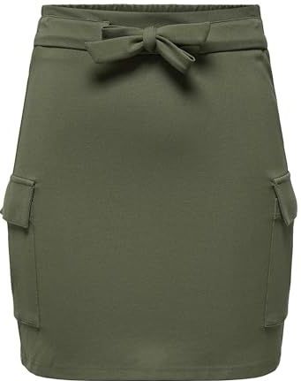 POPTRASH - Rok - Effen - Viscose - Kort/mini