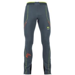 Karpos 2501027-043 ALAGNA EVO Pnt sportbroek heren Dark Slate/Lime Green maat L, Dark Slate/Lime Green, L