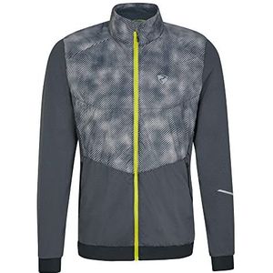 Ziener Nesko functionele/hybride jas voor heren, bergsport, gewatteerd, winddicht, Primaloft, wollig beige, 54