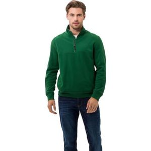 BRAX Heren Style Steve Cotton Liquid Interlock Sweatshirt in Cleaner Look Sweatshirt, Liberty, S