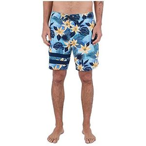 Hurley Phantom-eco Block Party 18'-badpak voor heren, zeezicht, 28