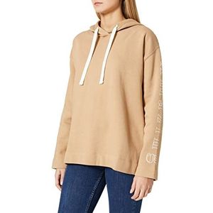 Cartoon Sweatshirt voor dames, Camel/Crème, 42