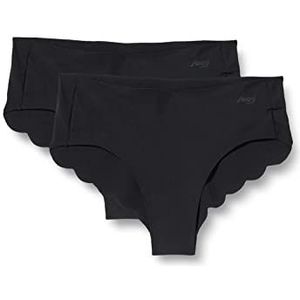 Sloggi Dames Zero Modal 2.0 H 2P Hipster, Zwart, XL