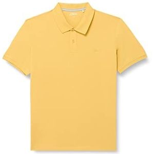 s.Oliver Poloshirt voor heren, korte mouwen, geel, XXL