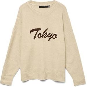 Vmboom - Gebreide Pullover - O-hals - Lange Mouwen - Regular Fit