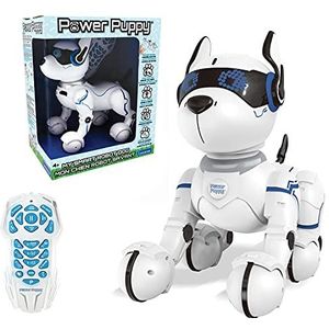 Lexibook - Programmeerbare robothond van Power Puppy met afstandsbediening, dans, yoga, trainingsfunctie, Sing, DOG01