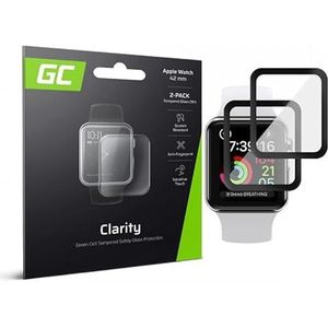Broekbeschermer 2 x GC Clarity voor Apple Watch, 42 mm