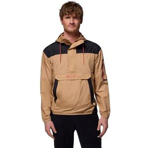 Columbia Challenger II Windjack voor heren, Avontuurlijk materiaal, Handige zakken, Aansluitende manchetten, Verstelbare zoom met trekkoord