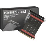 LINKUP - AVA5 - Riserkabel - Zwart - PCIe 5.0, x16, 128GB/s Snelheid, Compatibel met PCIe 4.0