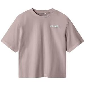 NAME IT Nkflini Ss RLX Top voor meisjes, Purple Rose, 134-140