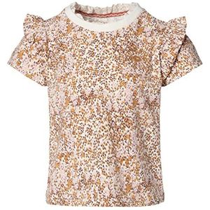 Noppies Kids Girls Tee Shortsleeve Guadalajara Allover Print T-shirt, Amber Gold-P888, 92