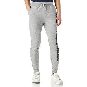 Alpha Industries - Grote Letters - Jogger Sweatbroek - Grey Heather - Heren