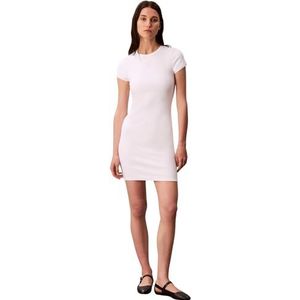 Calvin Klein - LV047B266G - Jurk - Wit - Mini Dress