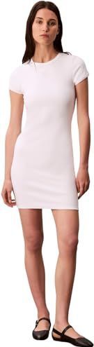 Calvin Klein - LV047B266G - Jurk - Wit - Mini Dress