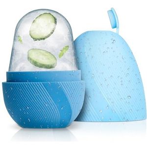 Romon Ice Face Roller, siliconen gezichtszeeproller met Gua Sha gezicht, ontstekingsremmend, verkleint de poriën, verbetert de elasticiteit van de huid, gereedschap voor de dagelijkse huidverzorging