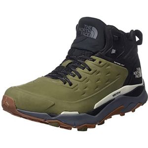 THE NORTH FACE Vectiv Exploris Mid Wandelschoen voor heren, militaire olijf/TNF zwart, 41 EU, Militaire olijf Tnf zwart, 41 EU