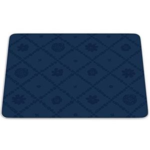 Bonamaison, Rechthoek digitaal bedrukte muismat, antislip onderkant, voor kantoor en thuis, afmetingen: 22x18 cm