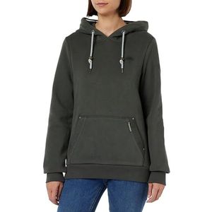 bridgeport Dames Hoodie 34619094-BR02, donkerolijf, S, donker-olijf, S