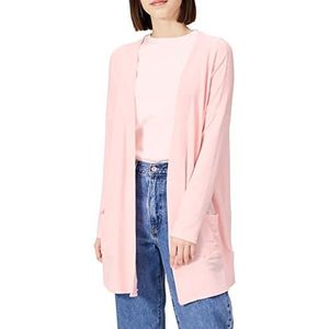 Amazon Essentials Dames Relaxed-Fit Lichtgewicht Lounge Terry Open Front Cardigan Licht Roze, X-Small